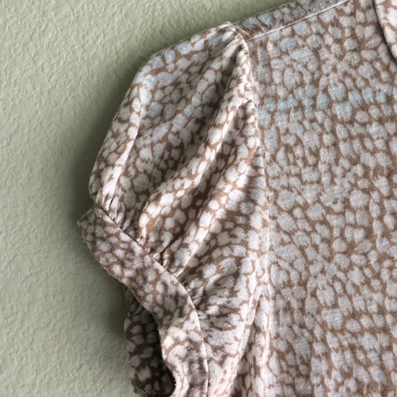 HP🌟Vintage Fish Bowl Women’s Animal Print Top - Picture 3 of 3